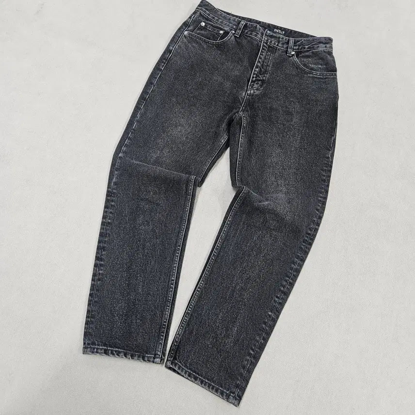 [BUNJANG] ModeNine Black Denim Pants / 31 모드나인 블랙 동청 워싱 데님팬츠 0625Y