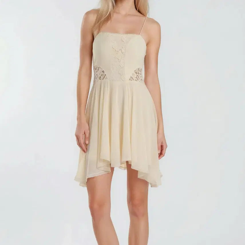 [BUNJANG] Zara Gode Lace Mini Dress / (새상품) 자라 고데 레이스 미니 원피스