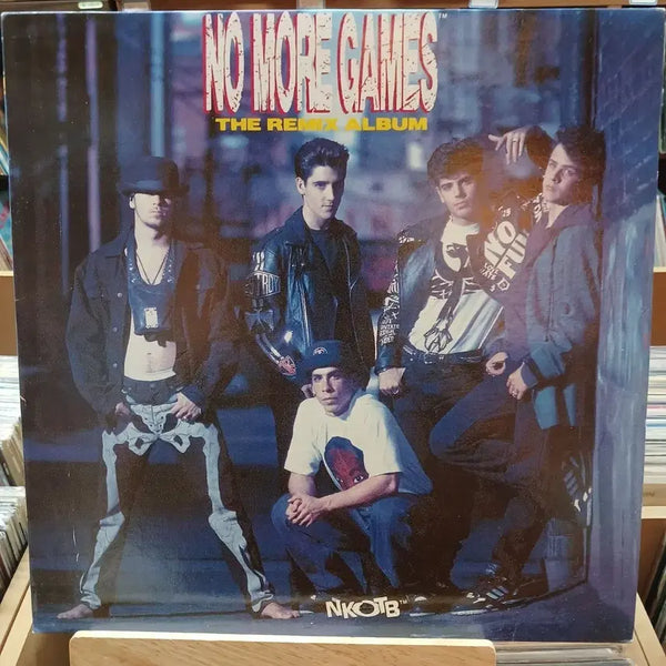 [BUNJANG] New Kids on the Block No More Games The Remix A LP / 뉴 키즈 온 더 블록 LP NO MORE GAMES THE REMIX A
