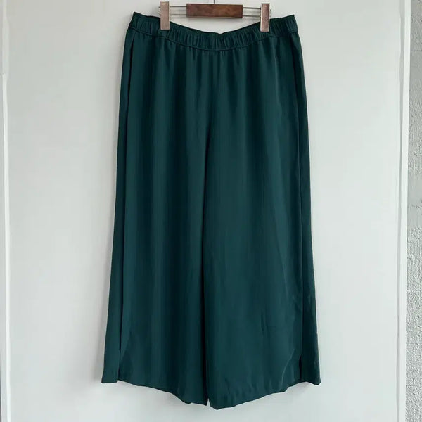 [BUNJANG] LIST Flare Wide Slit Banding Pants / LIST 리스트 플레어 와이드 슬릿 밴딩 팬츠