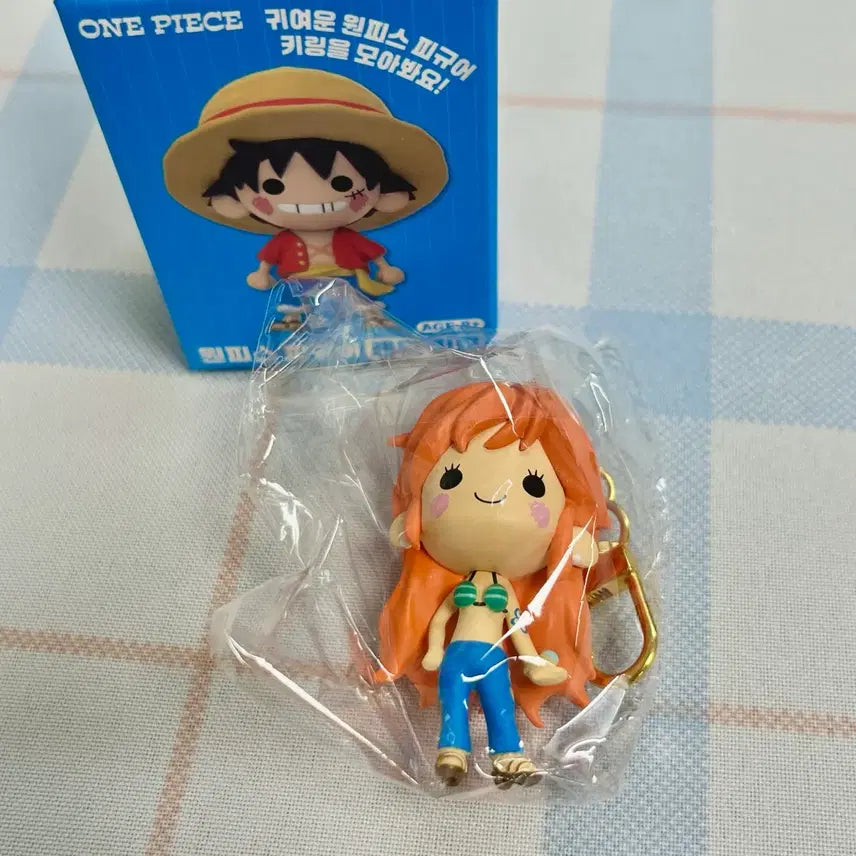 [BUNJANG] One Piece Nami Figure Keychain / 원피스 피규어 랜덤 키링_나미