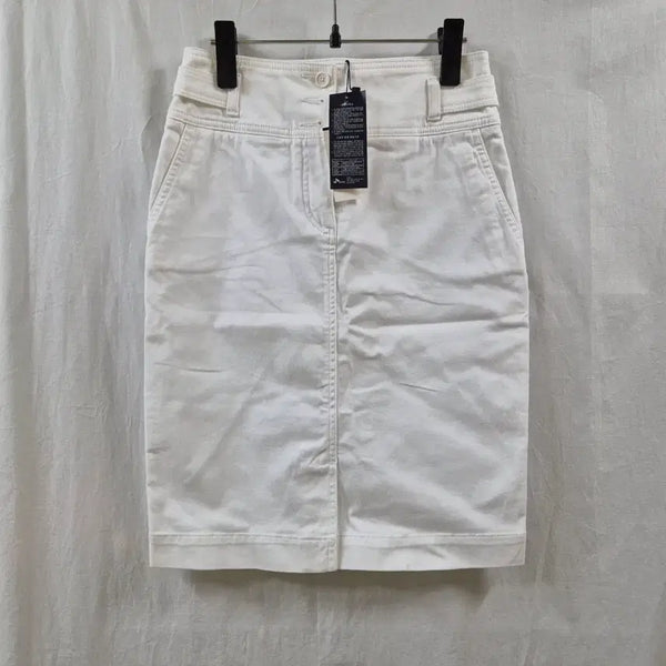 [BUNJANG] Tommy Hilfiger White Midi Skirt / (23일까지 할인) (새제품) 타미힐피거 화이트 미디 스커트