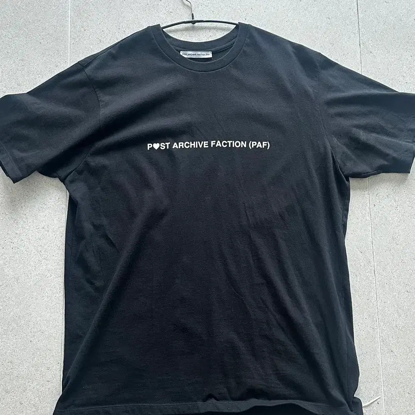 [BUNJANG] Post Archive Faction Heart T-Shirt XL / 포스트아카이브팩션 하트티셔츠 XL