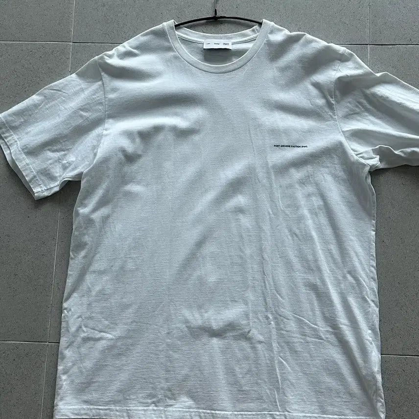 [BUNJANG] Post Archive Faction Pine T-Shirt White XL / 포스트아카이브팩션 소나무티셔츠 화이트 XL
