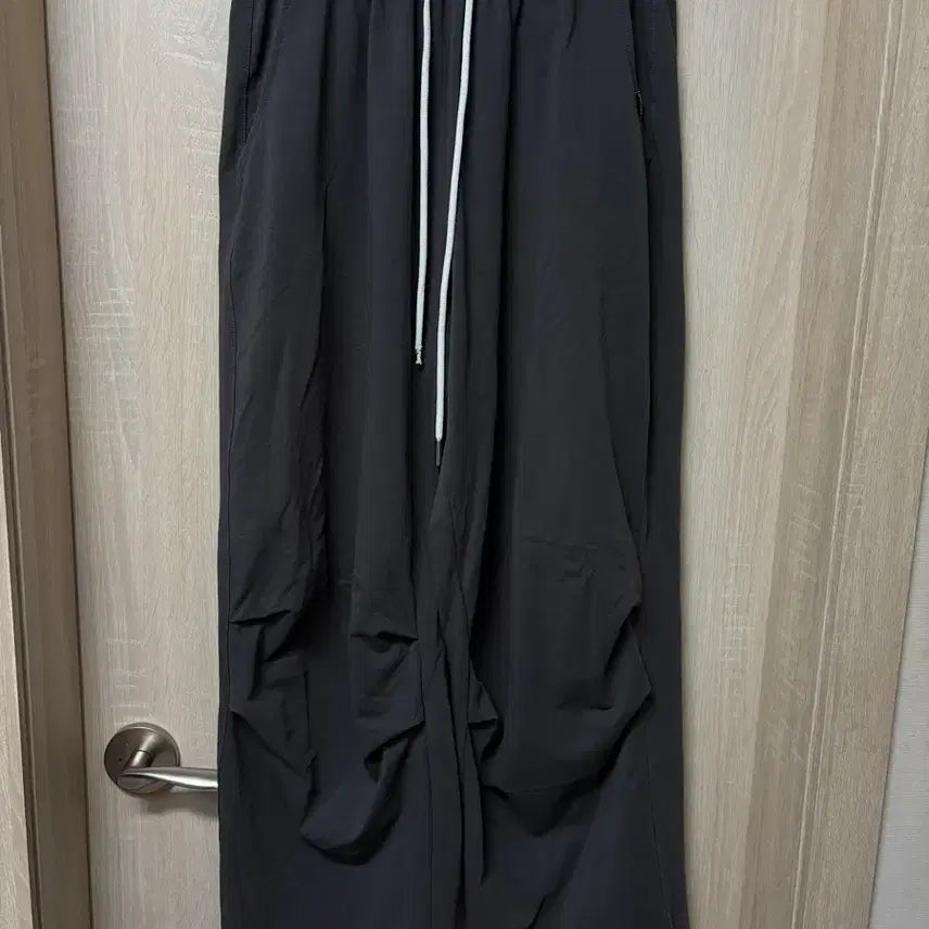 [BUNJANG] CXLAB String Banding Sweatpants Charcoal / 스트링 밴딩 스웻 팬츠 챠콜