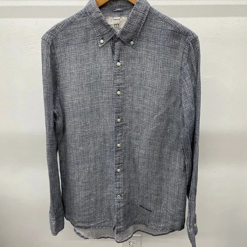 [BUNJANG] Henry Cotton 100% Linen Shirt / 95)헨리코튼 린넨100% 셔츠