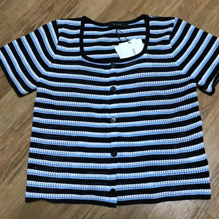 [BUNJANG] Kenneth Lady Striped Short Sleeve T-Shirt / 케네스레이디 kenneth lady 반팔 새상품