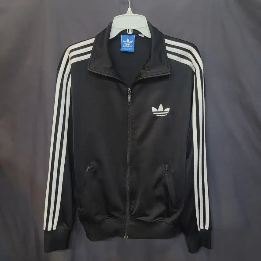 [BUNJANG] Adidas Firebird Track Top Jacket / 아디다스 불꽃 파이어버드 검흰 트랙탑 져지
