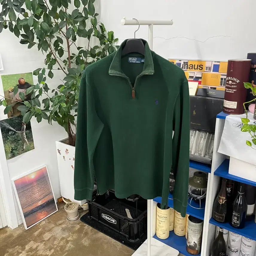 [BUNJANG] Polo Ralph Lauren Cotton Pullover Half-Zip L / 폴로랄프로렌 코튼 풀오버 하프집업 L