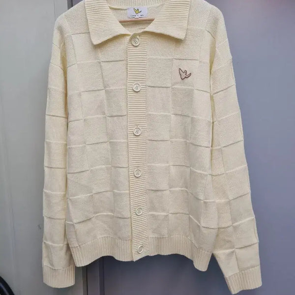 [BUNJANG] What It'sisn Oversized Fit Yellow Cardigan XL / 왓잇이즌 가디건 xl
