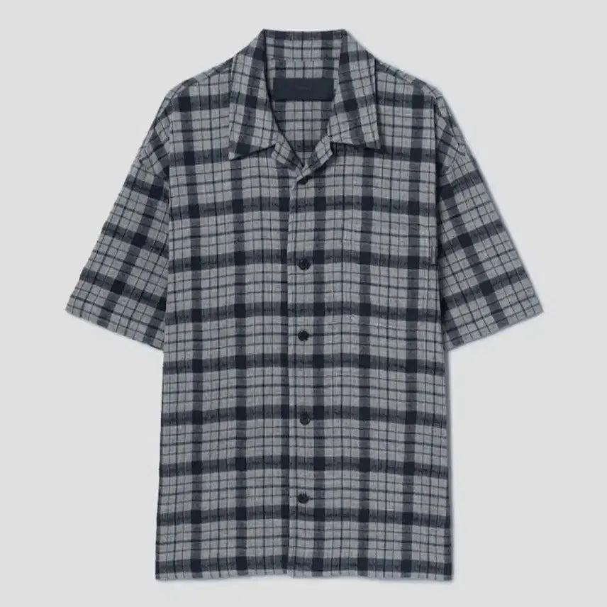 [BUNJANG] Juun.J 26SS Comma Check Shirt Size 46 / (46)준지 26ss 콤마 체크 셔츠