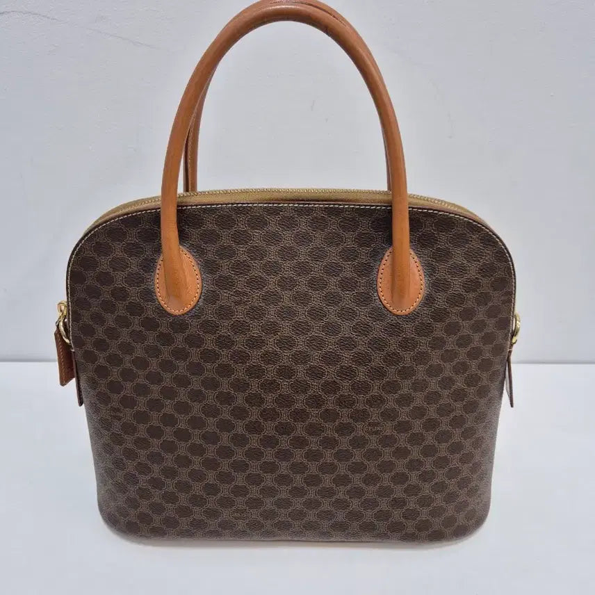 [BUNJANG] Celine Macadam Brown Tote Bag / 셀린느 마카담 브라운 토트백