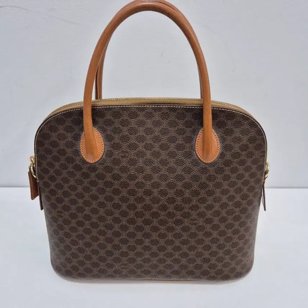 [BUNJANG] Celine Macadam Brown Tote Bag / 셀린느 마카담 브라운 토트백
