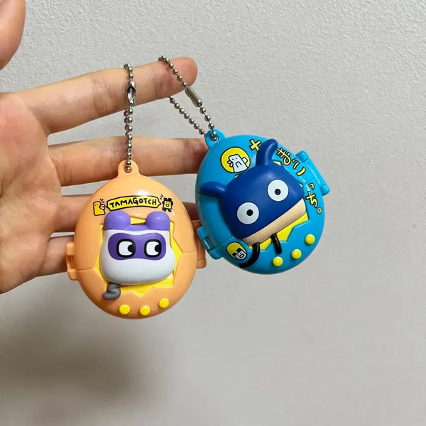 [BUNJANG] 3-Piece Tamagotchi Case Keychain Bundle Set / 3개 일괄)다마고치 케이스 키링