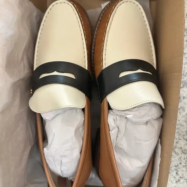 [BUNJANG] Cole Haan Loafers Beige/Brown 245 / 새상품 콜한 로퍼 245