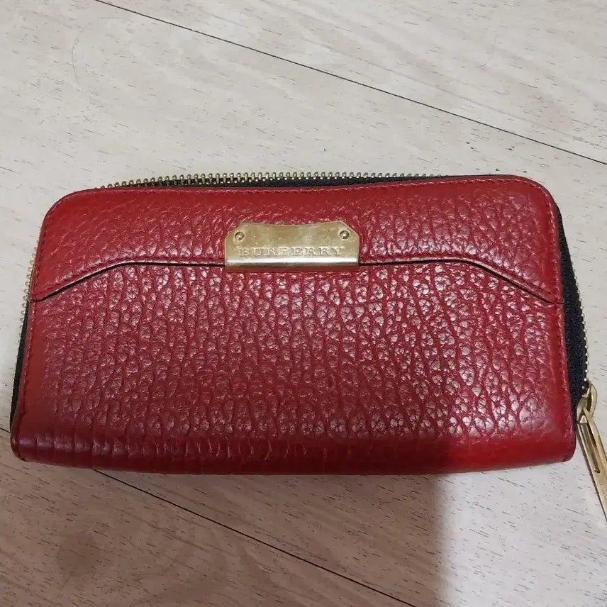 [BUNJANG] Burberry Long Wallet Red / 버버리 장지갑 레드