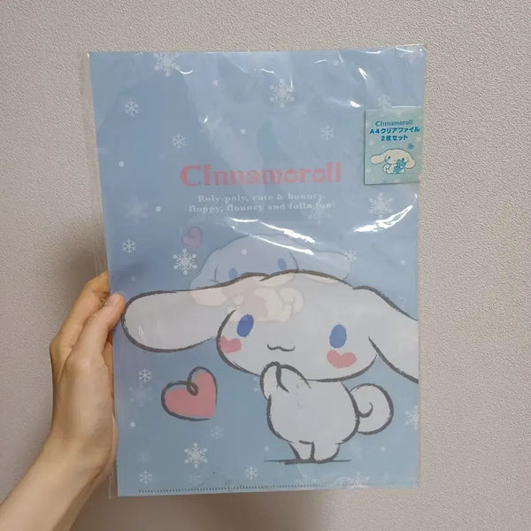 [BUNJANG] Sanrio Cinnamoroll Classic L-Folder / 시나모롤 고전 L자화일