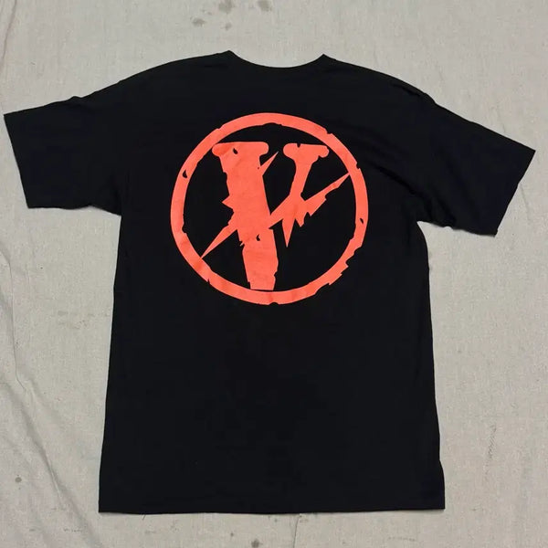 [BUNJANG] VLONE Fragment Back Logo T-Shirt L / 브이론 프라그먼트 백로고 반팔 L