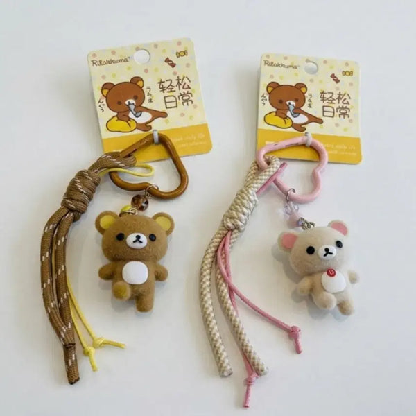 [BUNJANG] Rilakkuma Korilakkuma Keyring / 리락쿠마 코리락쿠마 키링