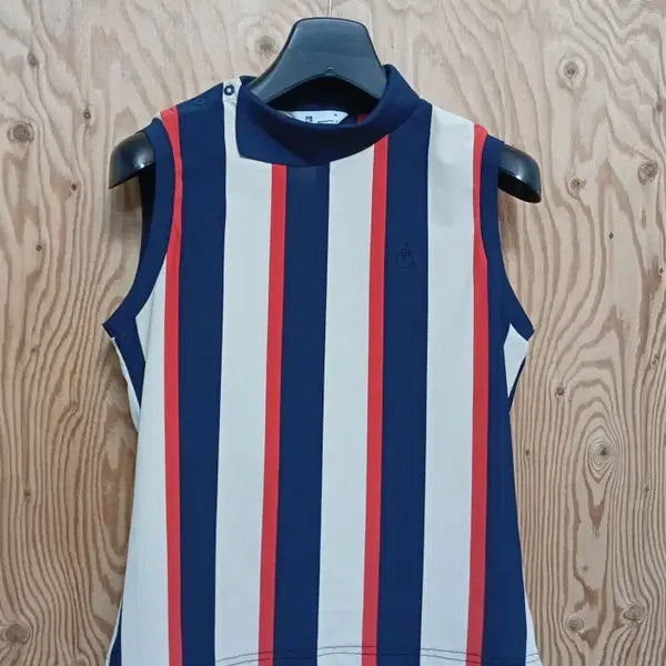 [BUNJANG] Beanpole Sleeveless Stripe T-shirt Size 95 / 빈폴 민소매 스트라이프 티셔츠 95