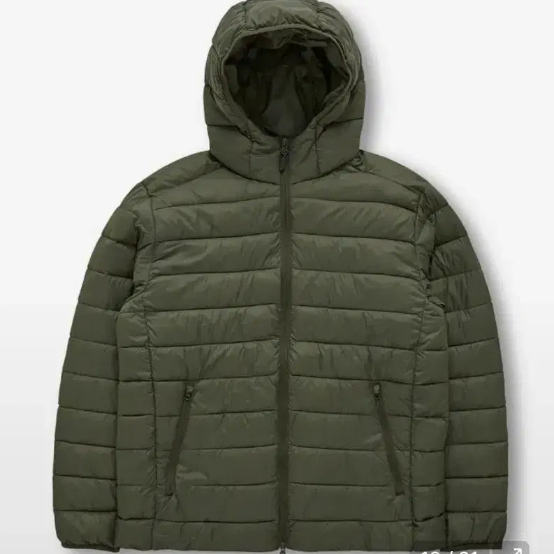 [BUNJANG] SPAO Khaki Lightweight Padded Jacket / 스파오 카키 경량패딩 판매