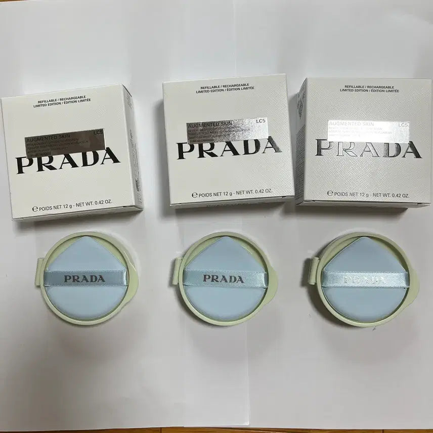 [BUNJANG] Prada Beauty Reveal Mesh Cushion Foundation LC5 Refill / 프라다 뷰티 리빌 메쉬 쿠션 파운데이션 LC5 리필 새상품