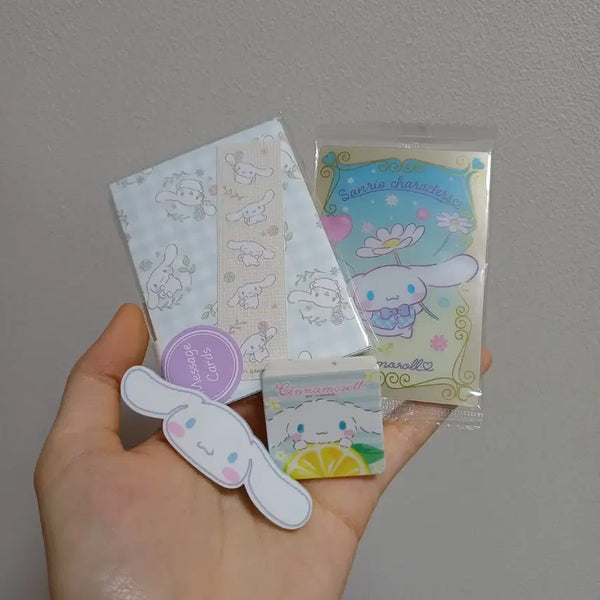[BUNJANG] Sanrio Cinnamoroll Stationery Set / 산리오 시나모롤 문구 세트