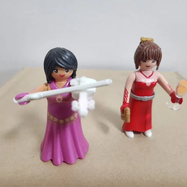 [BUNJANG] Playmobil 71198 Violinist + Wine Woman Opened Figure / 플레이모빌 71198 바이올리니스트 + 와인녀(무료증정)개봉 피규어 판매