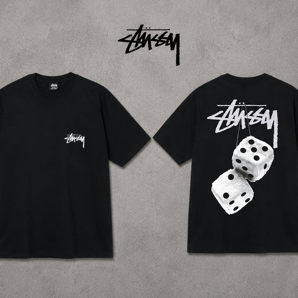 [BUNJANG] Stussy Fuzzy Dice Short Sleeve T-Shirt / (정품 무료배송) 스투시 퍼지 다이스 반팔