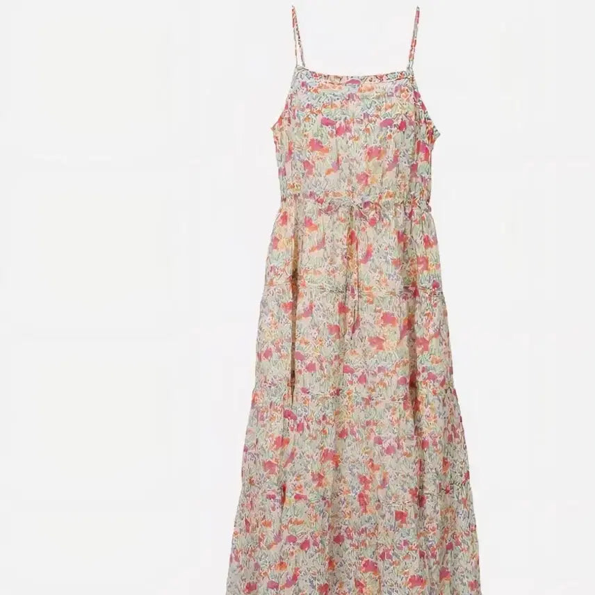[BUNJANG] Thursday Island Cotton Maxi Dress / 써스데이아일랜드