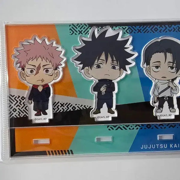[BUNJANG] Jujutsu Kaisen Acrylic Stand Set Yuji, Megumi, Yuta Sealed / 미개봉 정품 주술회전 아크릴 스탠드 세트 유지 메구미 유타