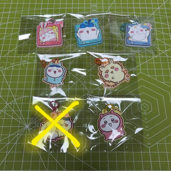 [BUNJANG] Mon-Jjak-Gwi Rubber Keychain Holder / 먼작귀 러버 고무재질 키링 키홀더 ㅡ 택1