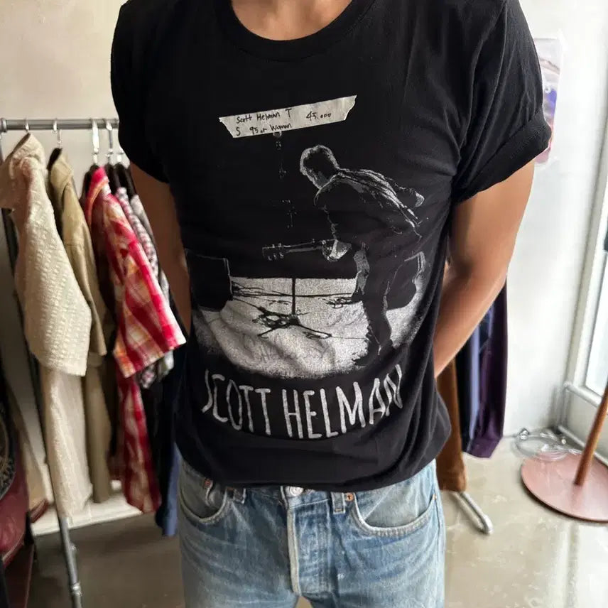 [BUNJANG] Scott Helman Graphic Crop Tee / Scott Helman Graphic Crop Tee