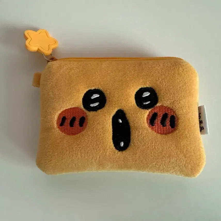 [BUNJANG] Nongdamgom Damgomii Mole Croquette Coin Pouch Mini Pouch Card Holder / 농담곰 담곰이 두더지 고로케 동전지갑 미니 파우치 카드