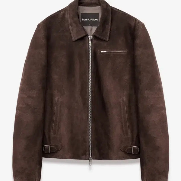 [BUNJANG] Dope Jason Full-up Suede Classic Single Jacket Mocha / (L) 도프제이슨 풀업 스웨이드 클래식 싱글 자켓 MOCHA