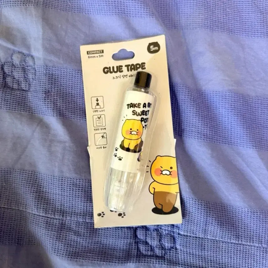 [BUNJANG] Kakao Friends Choonsik Glue Tape 6mm x 5m / 카카오프렌즈 춘식이 글루 테이프 6mm x 5m