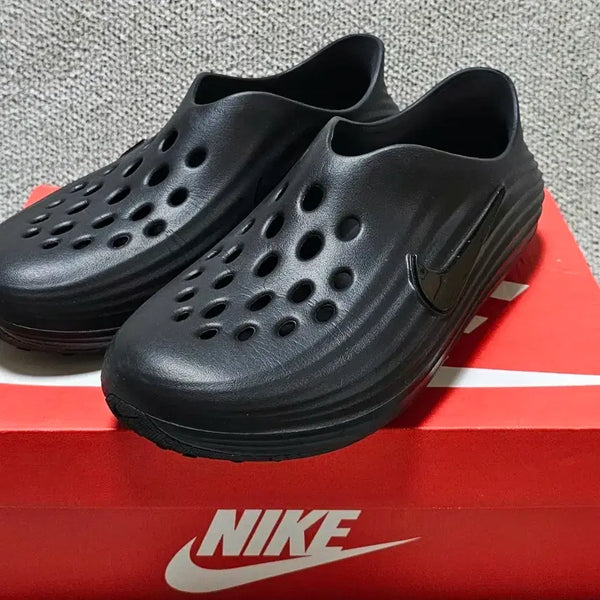 [BUNJANG] Nike ReactX Rejuvenate Triple Black Sneakers / [270 사이즈] 나이키 리액트X 트리플 블랙 스니커즈