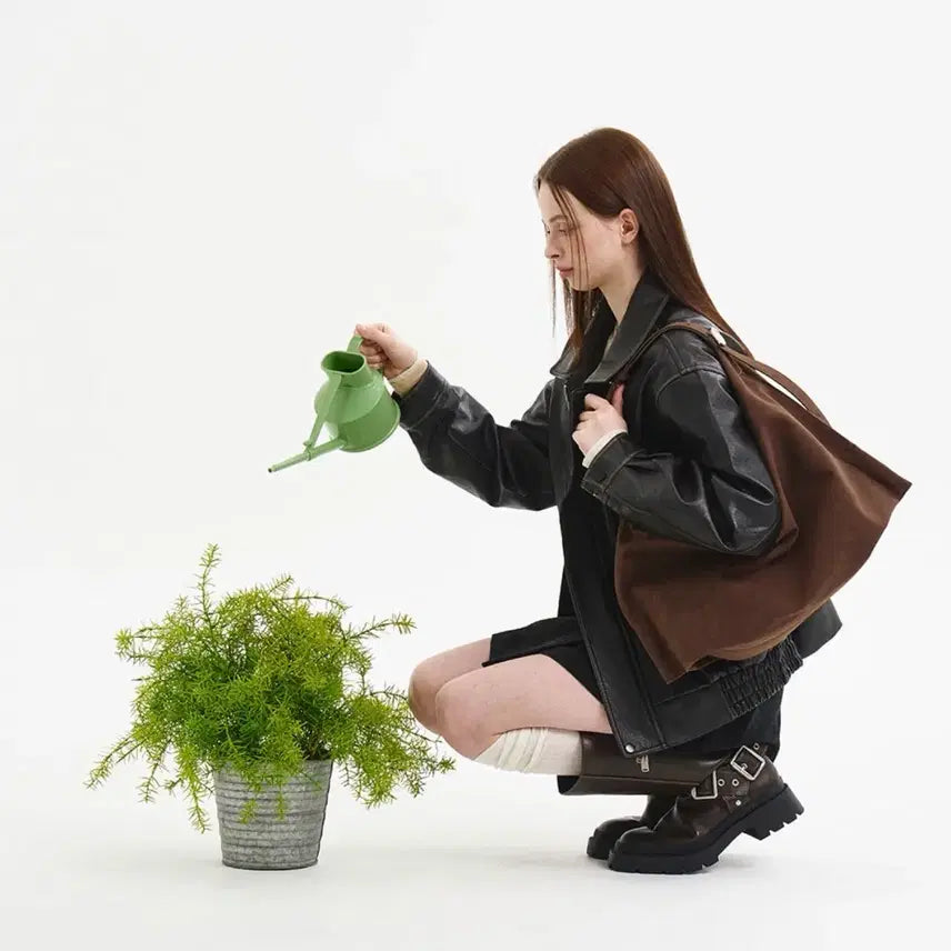 [BUNJANG] Moor Nuovohobo Bag Suede Dark Brown / 새상품)) 무르 누오보 호보백 스웨이드 다크브라운