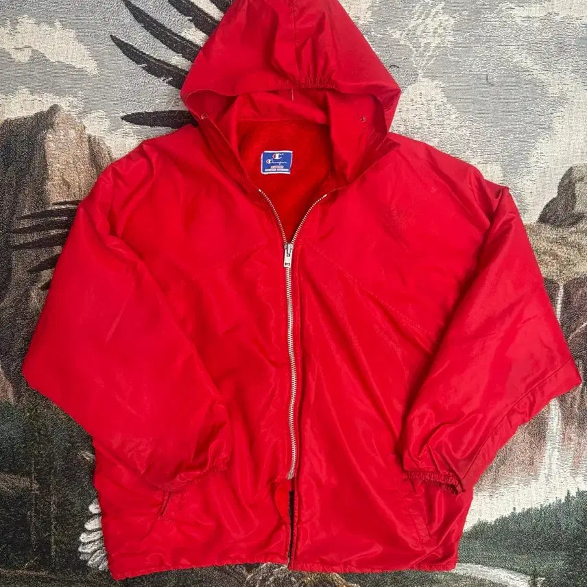 [BUNJANG] 80s Champion Blue Tag Piqua Indians Bench Jacket XL / 80s 챔피언 블루택 벤치 자켓 XL(110사이즈)