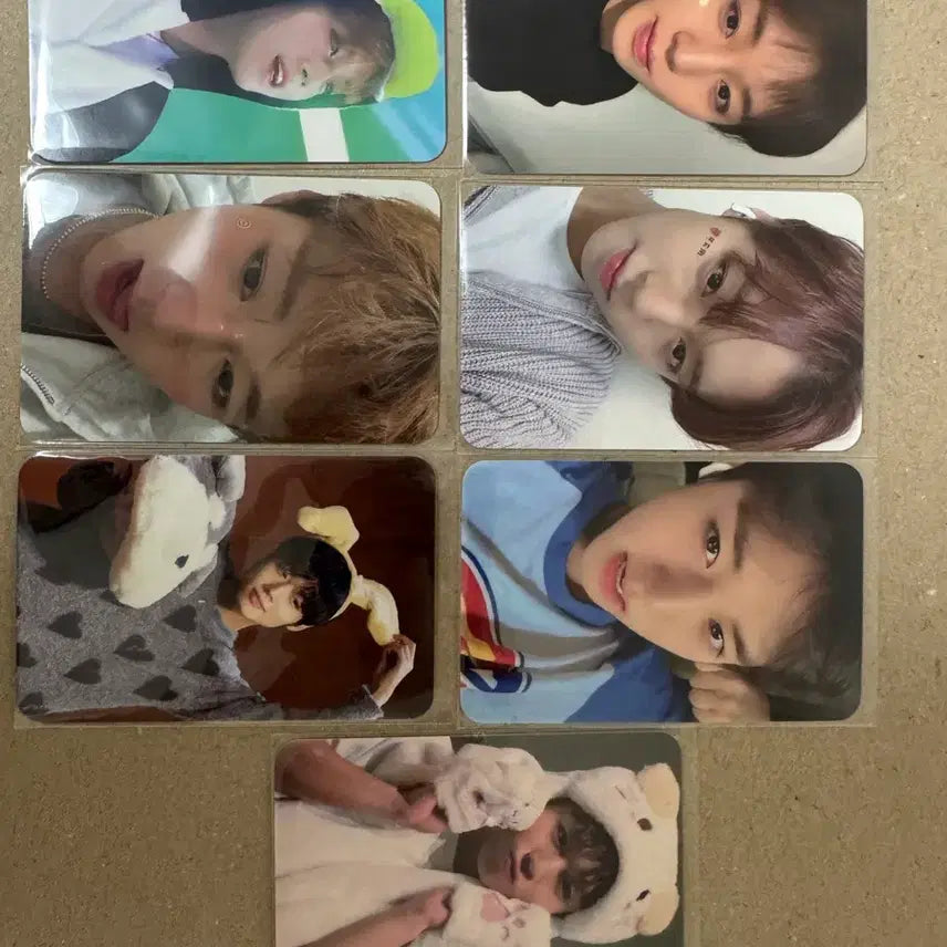 [BUNJANG] Park Jihoon Unofficial Photocard Set (7 pcs) / 박지훈 비공굿 포카7장