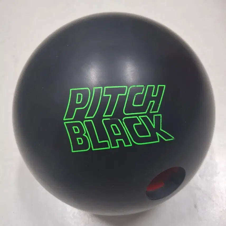 [BUNJANG] Storm Pitch Black Hook Ball Bowling Ball - 15lb - Two Finger Grip / 인기1순위 중고볼링공-스톰 피치블랙-훅볼-15파운드-투핑거