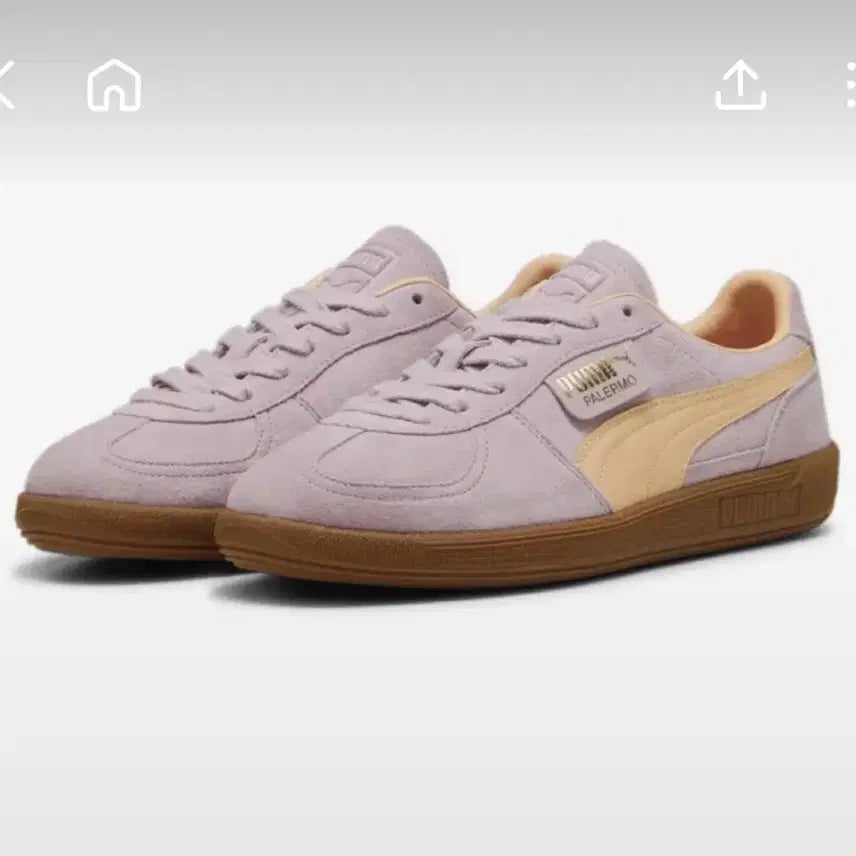 [BUNJANG] Puma Palermo Peach Sneakers / 푸마 팔레르모 피치 스니커즈 운동화 245