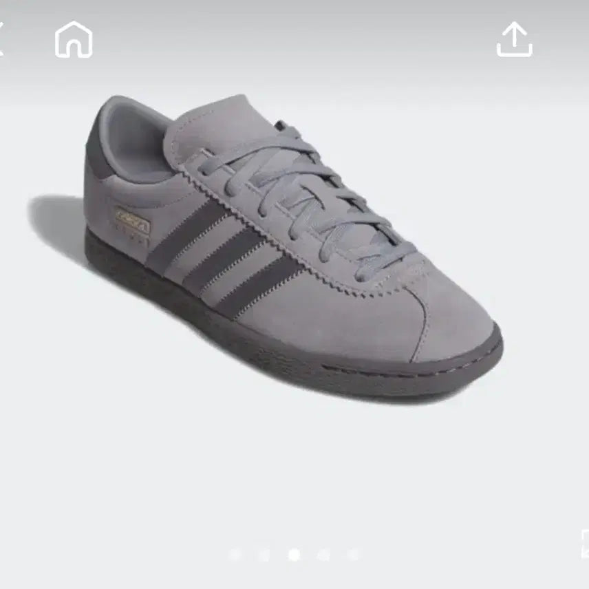 [BUNJANG] Adidas Stadt Sneakers / 아디다스 슈타트 245 그레이 블랙 스니커즈 운동화