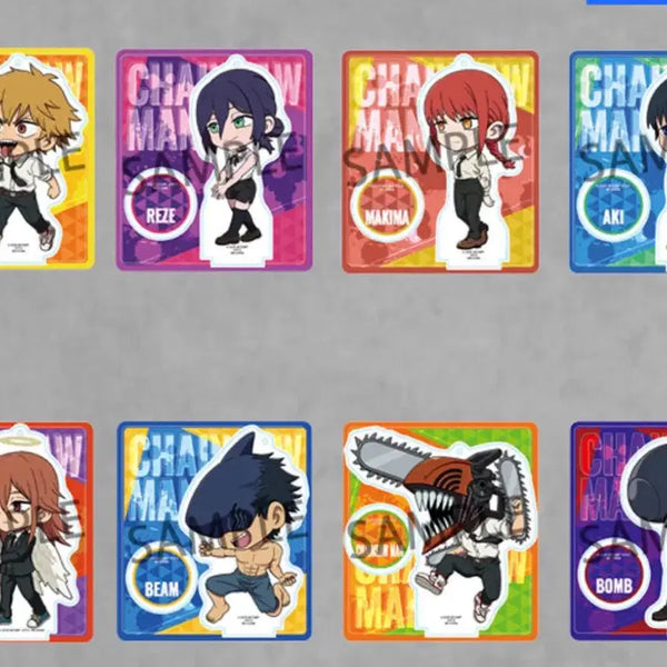 [BUNJANG] Chainsaw Man Tokotoko Acrylic Stand Set (Sealed) / 체인소맨 토코토코 미개봉 아크릴 세트 판매