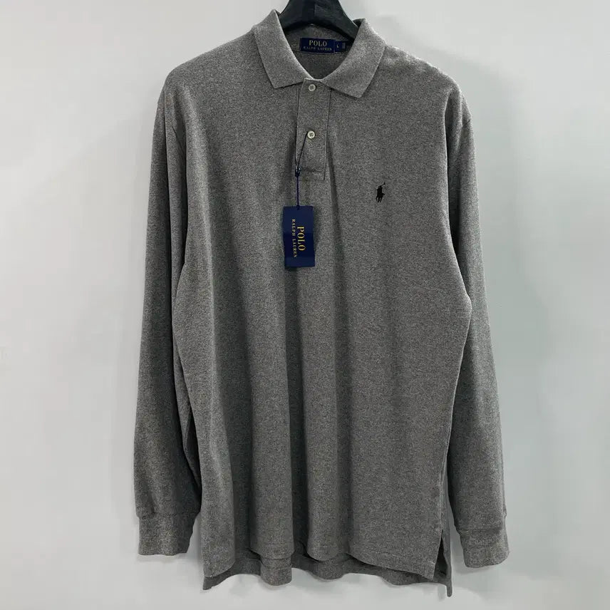 [BUNJANG] Polo Ralph Lauren Pony Logo Long Sleeve Polo Shirt / (새상품) 폴로 랄프로렌 포니 긴팔 카라티 (on.346)