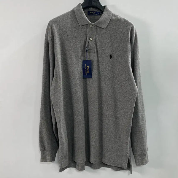 [BUNJANG] Polo Ralph Lauren Pony Logo Long Sleeve Polo Shirt / (새상품) 폴로 랄프로렌 포니 긴팔 카라티 (on.346)
