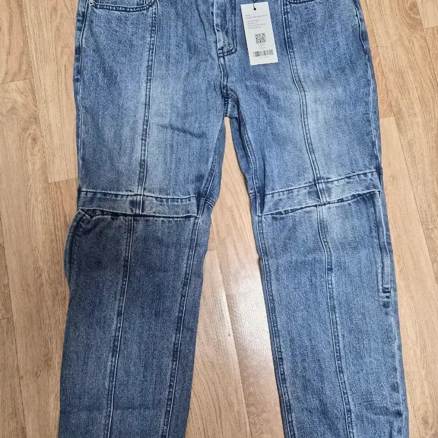 [BUNJANG] Juun.J Velcro Denim Pants / 준지 벨크로 데님 팬츠