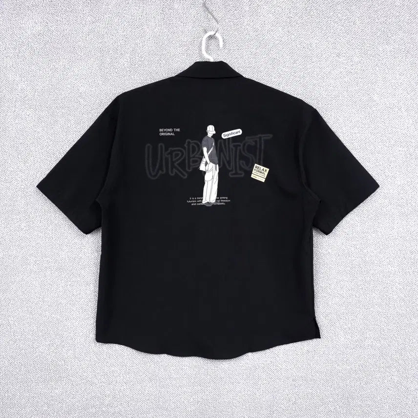 [BUNJANG] Significant 24SS Men's Summer Street Printing Short Sleeve Shirt Size 105 / 시그니피컨트 24SS 남성 썸머 스트릿 프린팅 반팔 셔츠 105