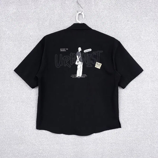 [BUNJANG] Significant 24SS Men's Summer Street Printing Short Sleeve Shirt Size 105 / 시그니피컨트 24SS 남성 썸머 스트릿 프린팅 반팔 셔츠 105