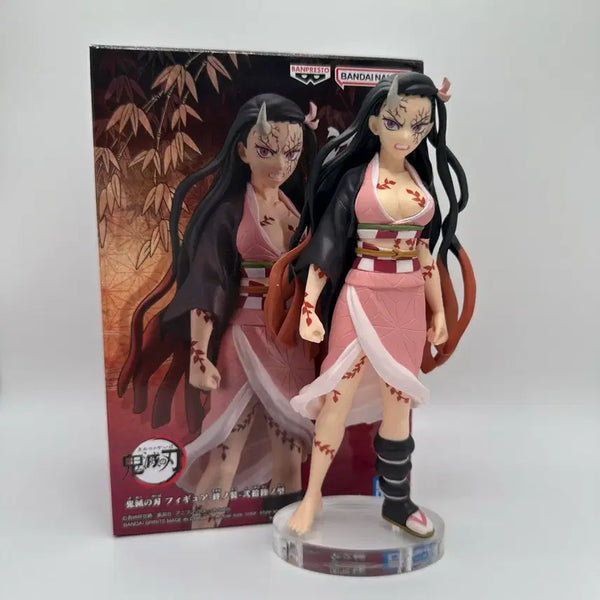[BUNJANG] Demon Slayer: Kimetsu no Yaiba Banpresto Awakened Nezuko Kamado Figure with Acrylic Base / 귀멸의칼날 귀칼 반프레스토 각성 카마도 네즈코+ 아크릴 발판